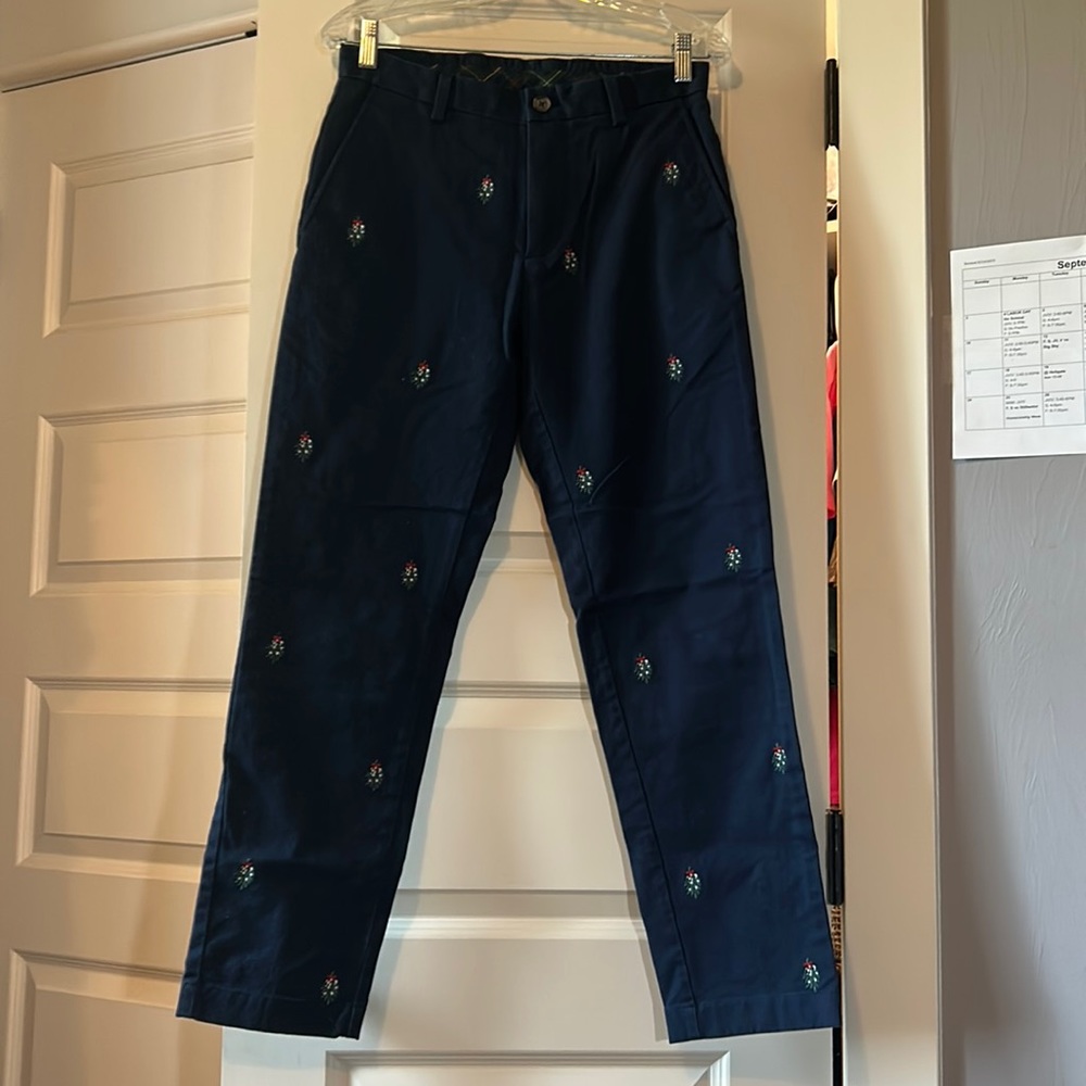 Vintage Brooks Brothers Red Fleece, Womens Pants.    Size-W30/L30. Color-Navy.